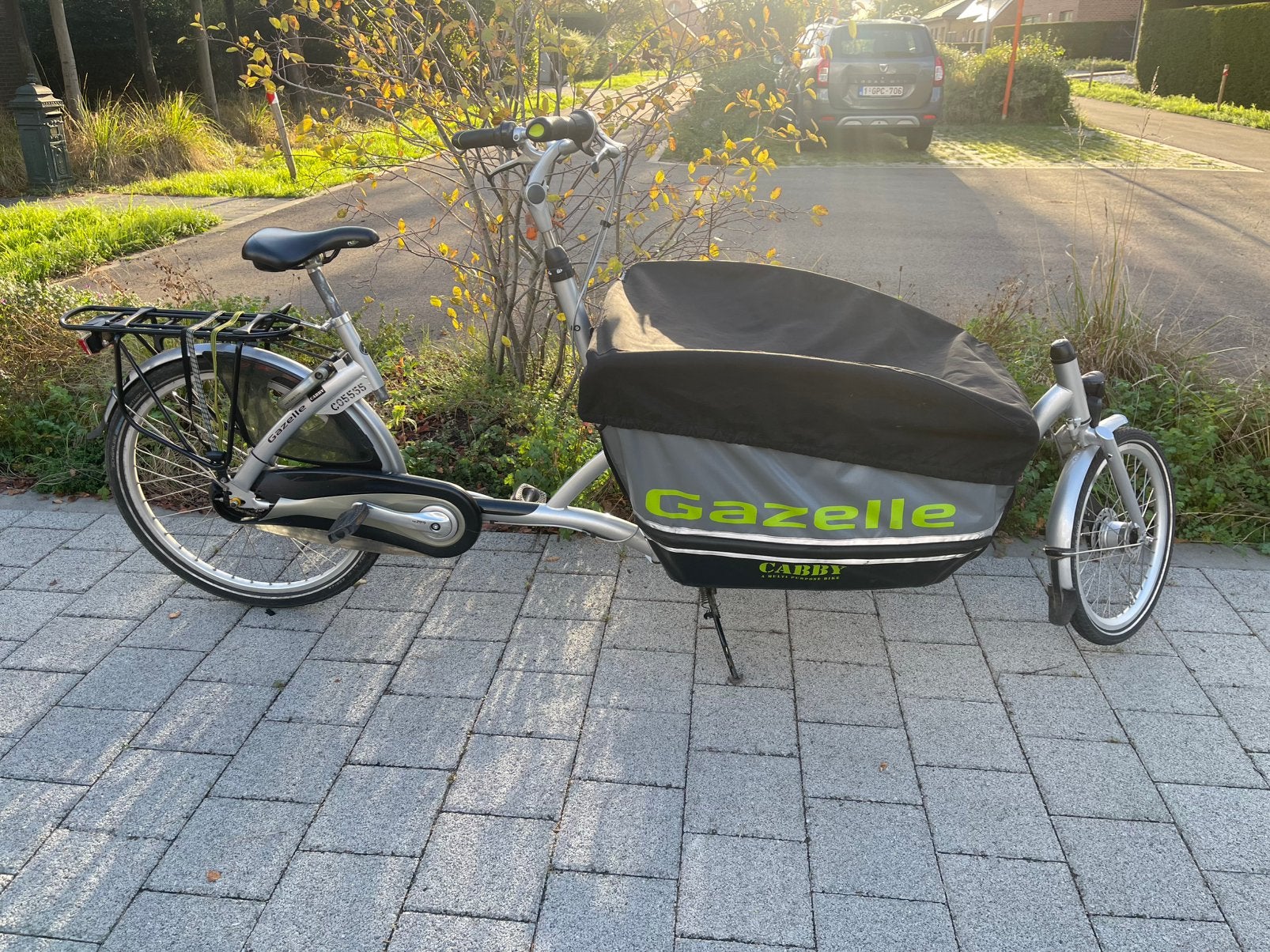 Gazelle cabby, Fietsen en Brommers, Ophalen, Gebruikt, 3 kinderen, Opvouwbaar