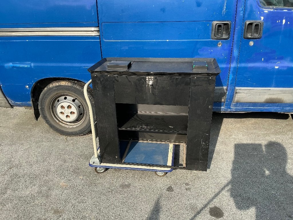 Draaibank tafel onderkast kabinet, Ophalen, Zo goed als nieuw