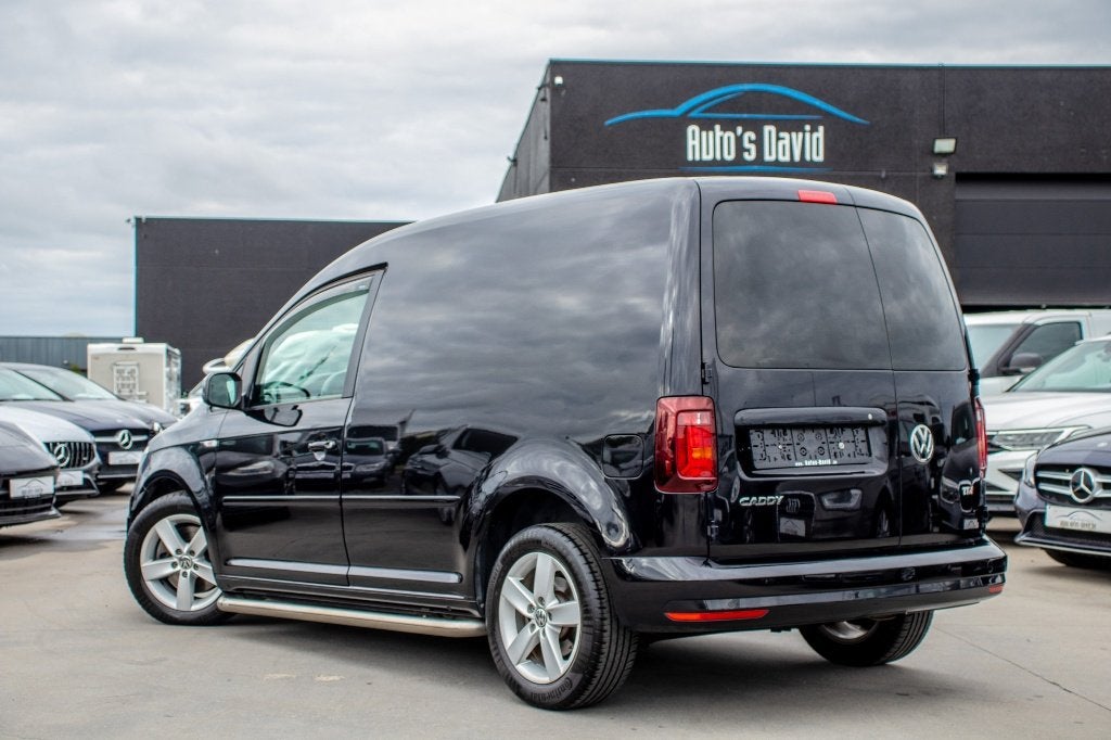 Volkswagen Caddy 2.0 TDi DSG/FRET LÉGER/CUVE/CUIR, Autos, Camionnettes & Utilitaires, Cuir, Achat, Entreprise, 2 places