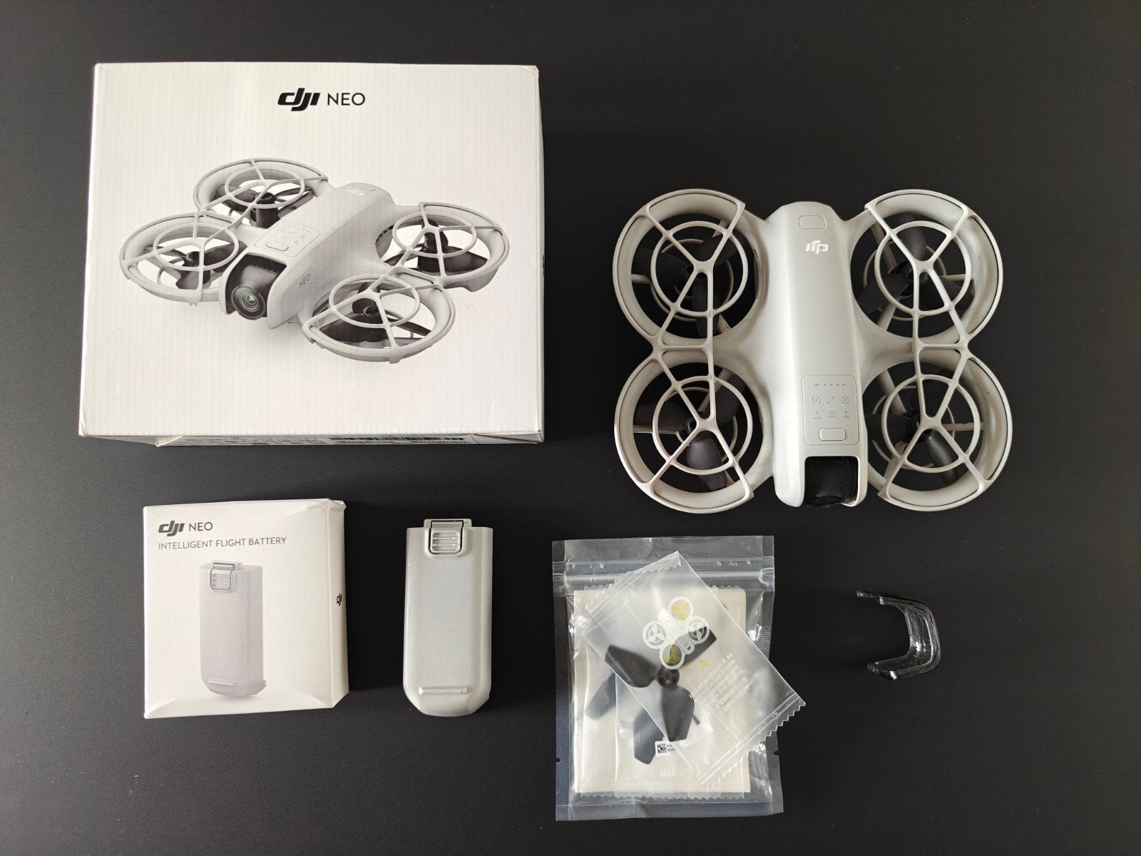 DJI Neo drone, Ophalen, Gebruikt