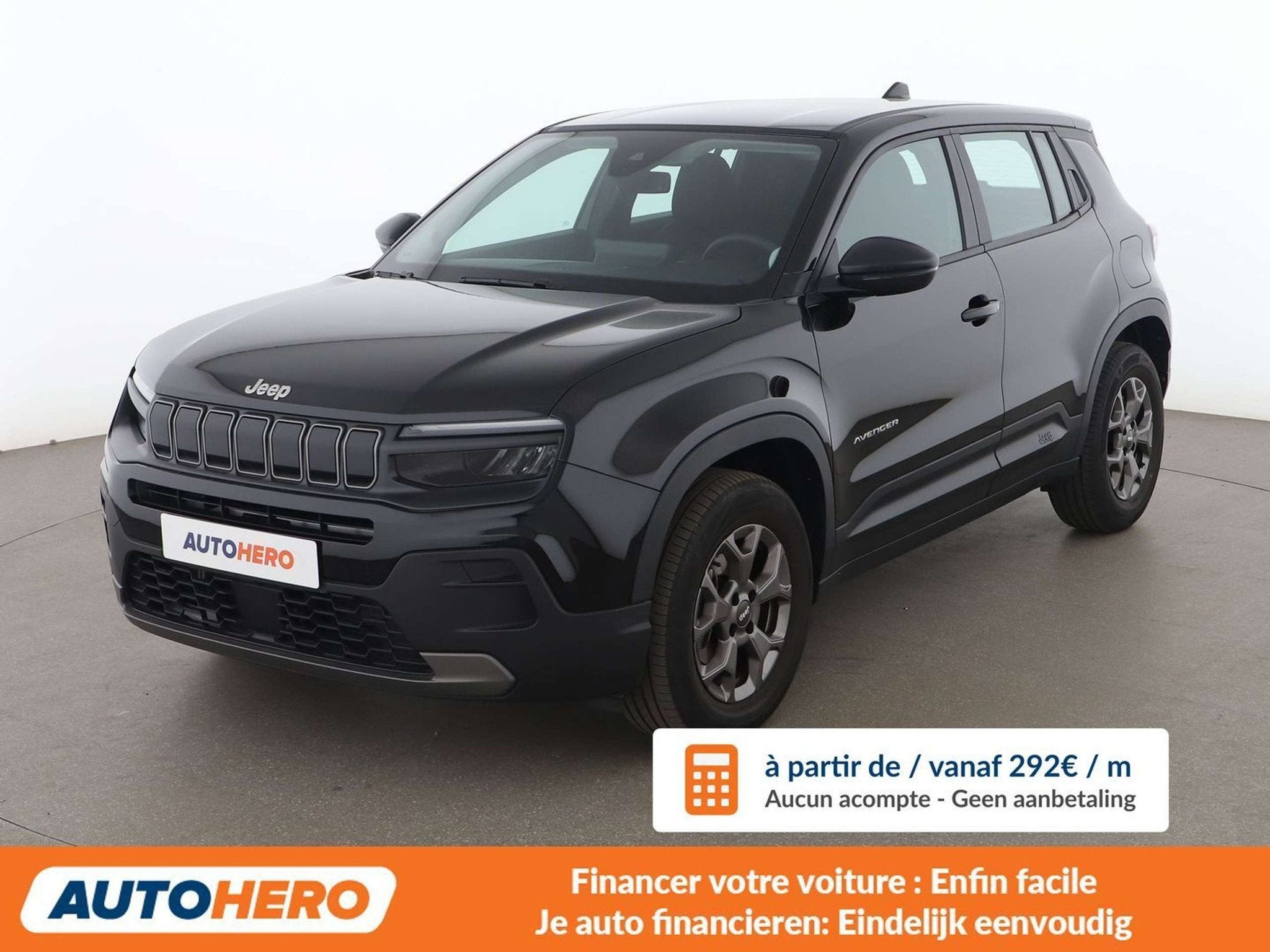Jeep Avenger 1.2 T-GDI Longitude, Détection des panneaux routiers, Achat, Euro 6, Boîte manuelle