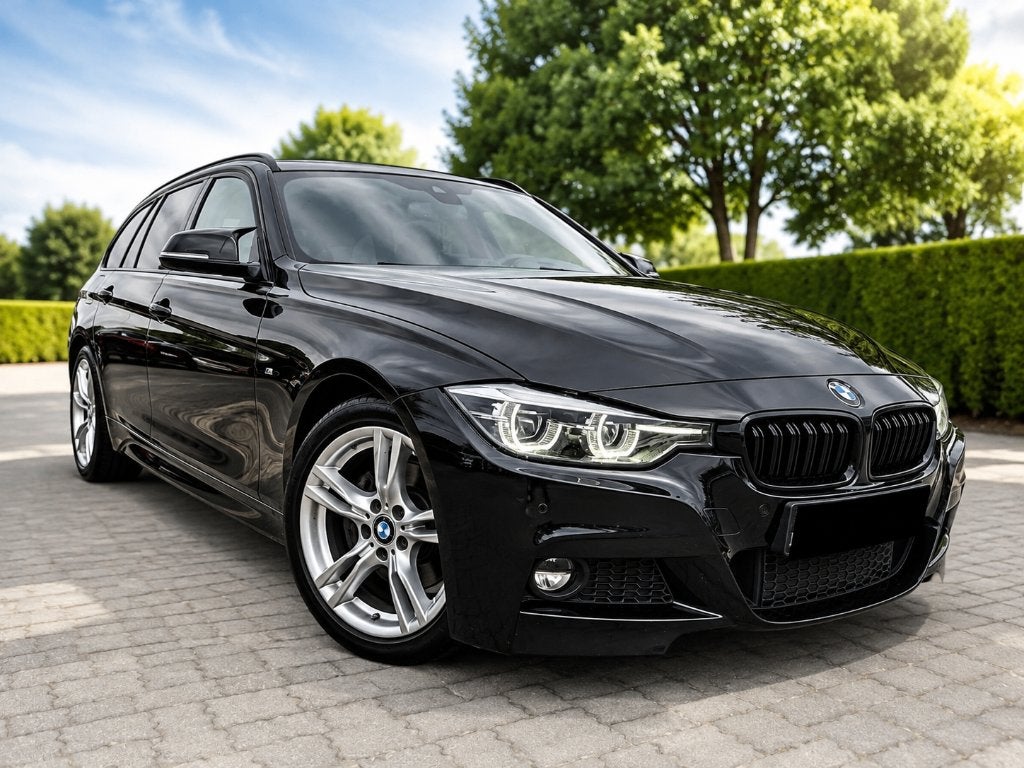 Bmw 320i Touring, Auto's, BMW, Automaat, Zwart, USB, Zwart