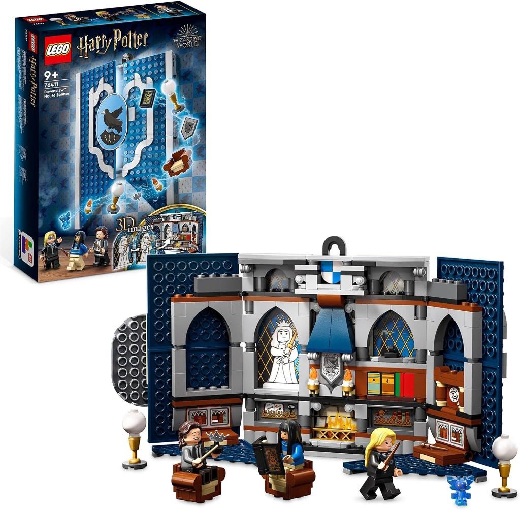 Neuf - Lego Le blason de la maison Serdaigle (76411), Lego, Ophalen of Verzenden, Complete set, Harry Potter