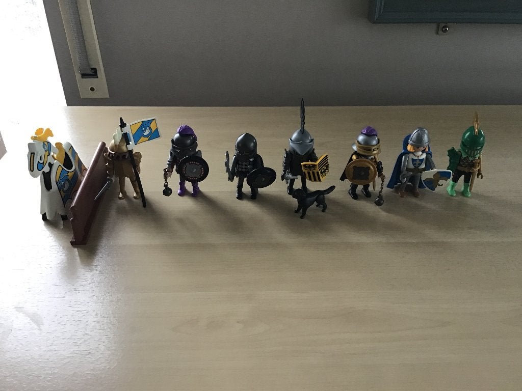 7 x Playmobil Ridders., Enfants & Bébés, Enlèvement ou Envoi, Knights, Figurines
