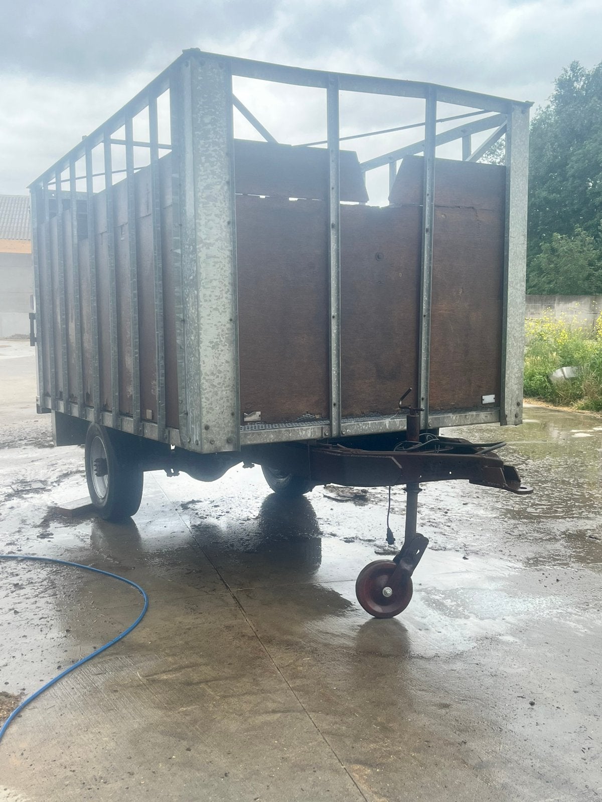 Veewagen/beestenkar, Ophalen, Veehouderij