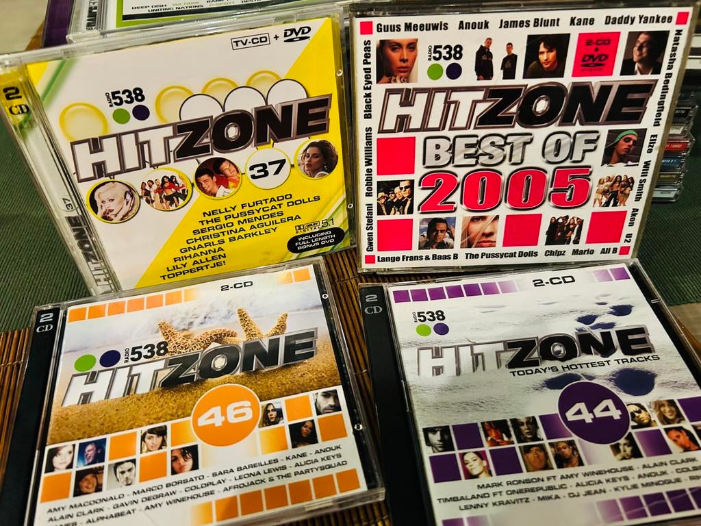 Hitzone CD Collectie 4 x 2CD, Cd's en Dvd's, Ophalen of Verzenden, Zo goed als nieuw