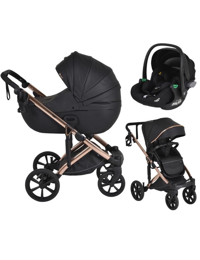 Cangaroo eggo black 3in1, Ophalen, Zo goed als nieuw, Kinderwagen