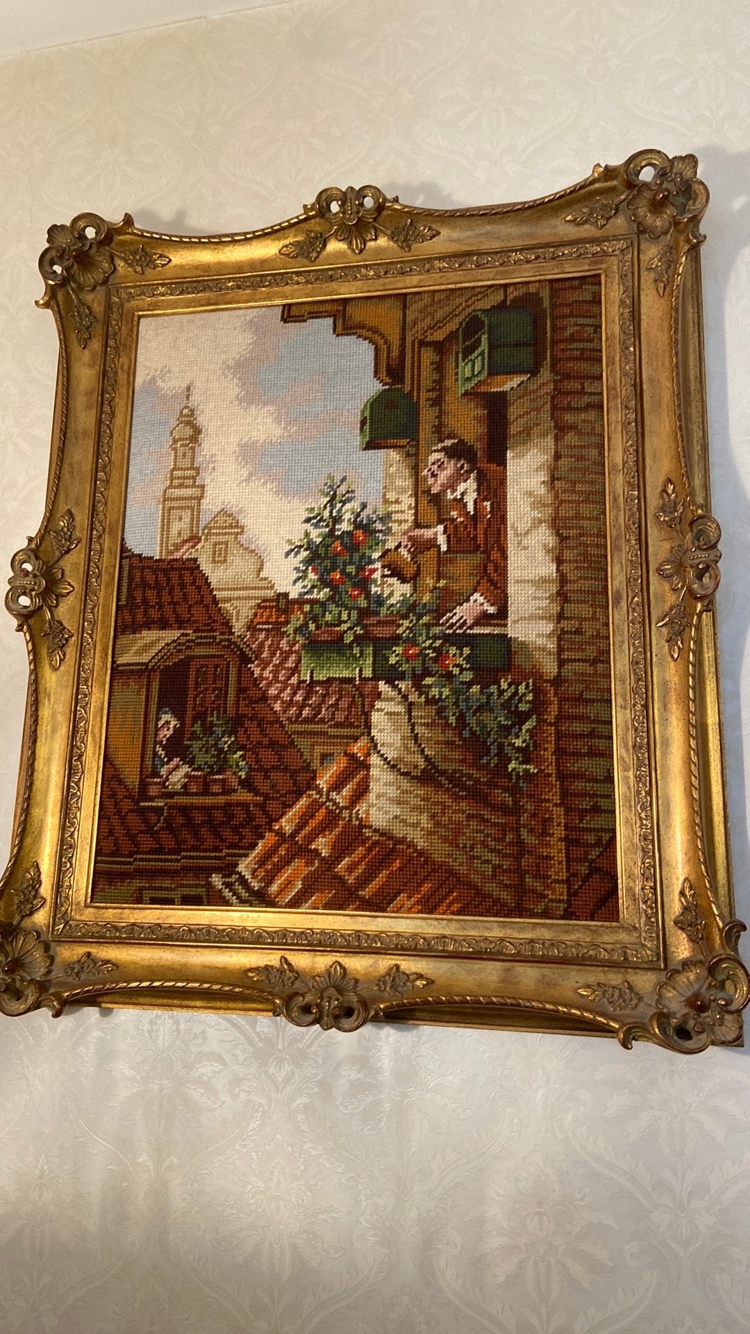 Unieke zeldzame portret jaren aan naaiwerk, Enlèvement
