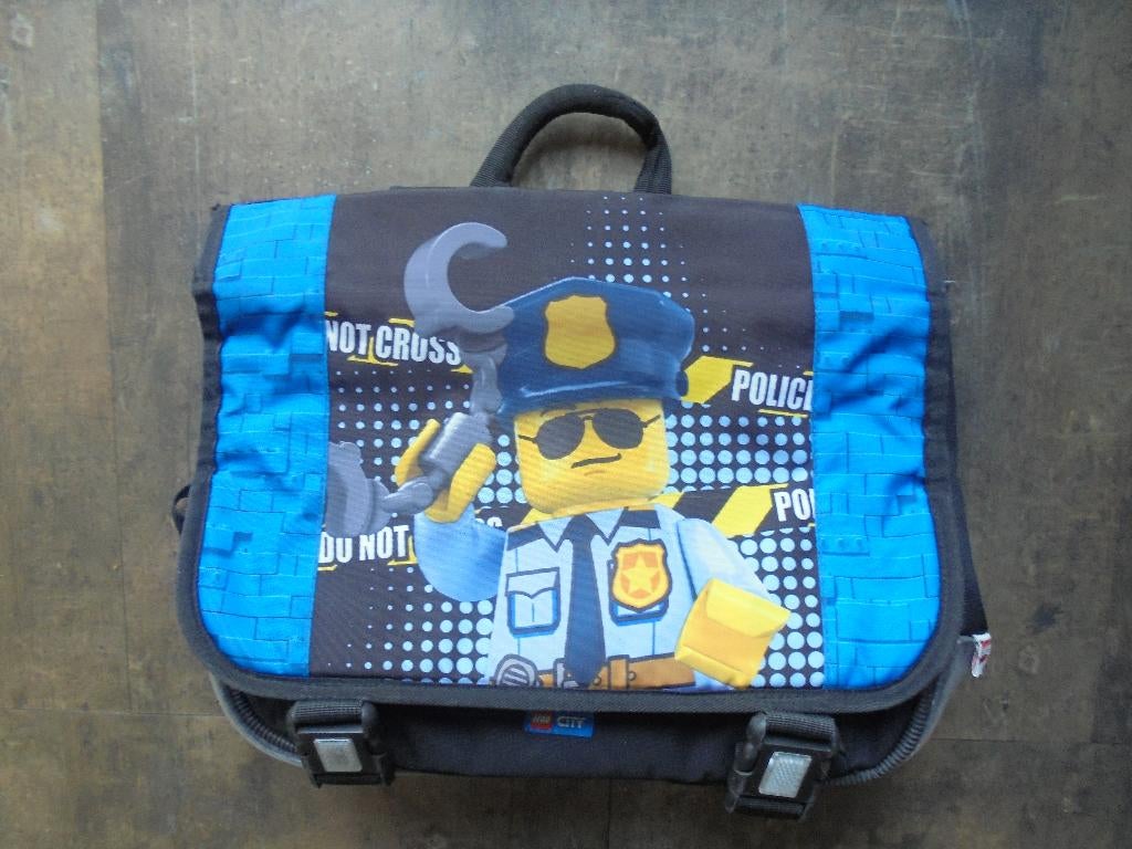 Lego City Police School Bag (zie foto's), Ophalen of Verzenden, Gebruikt, Lego
