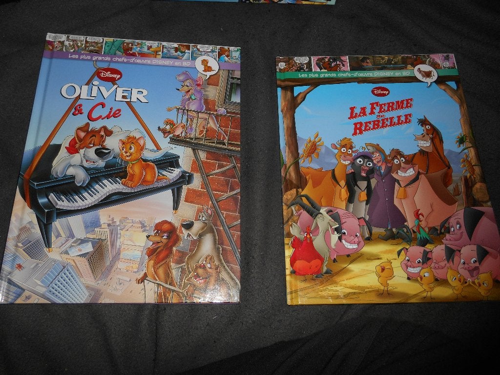 Lot de 2 BD Disney, Verzamelen, Ophalen of Verzenden