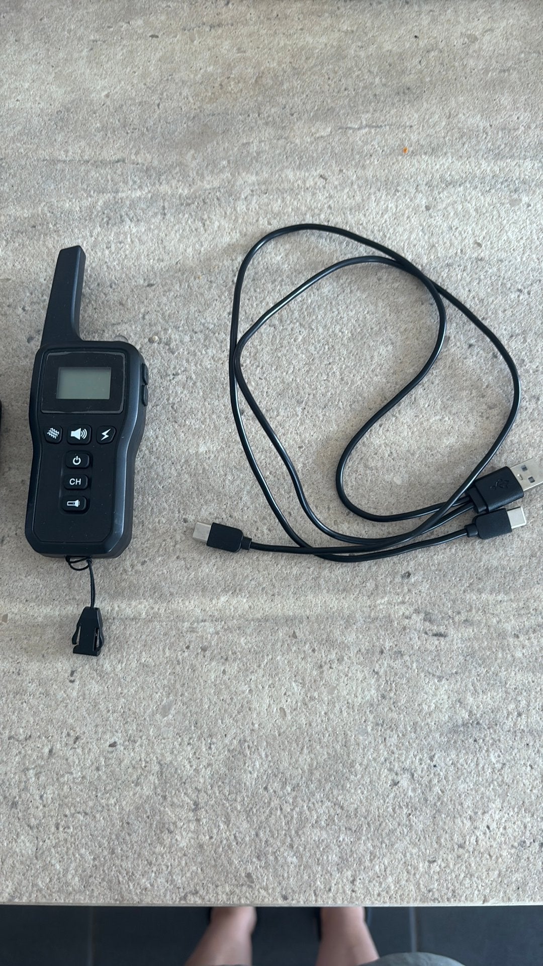 Honden trainingsband, Telecommunicatie, Portofoons en Walkie-talkies, Ophalen, Zo goed als nieuw, Accessoires