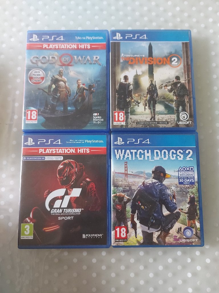 Lot 4 Jeux PS4 N 1, Enlèvement ou Envoi, À partir de 7 ans, Aventure et Action, Comme neuf