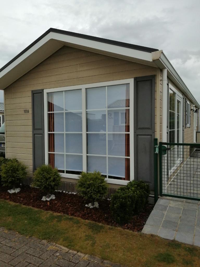 CHALET TE HUUR AAN DE BELGISCHE KUST, Vakantie, Campings, Recreatiepark, Aan zee, Huisdier toegestaan, Internet, Speeltuin, Tuin