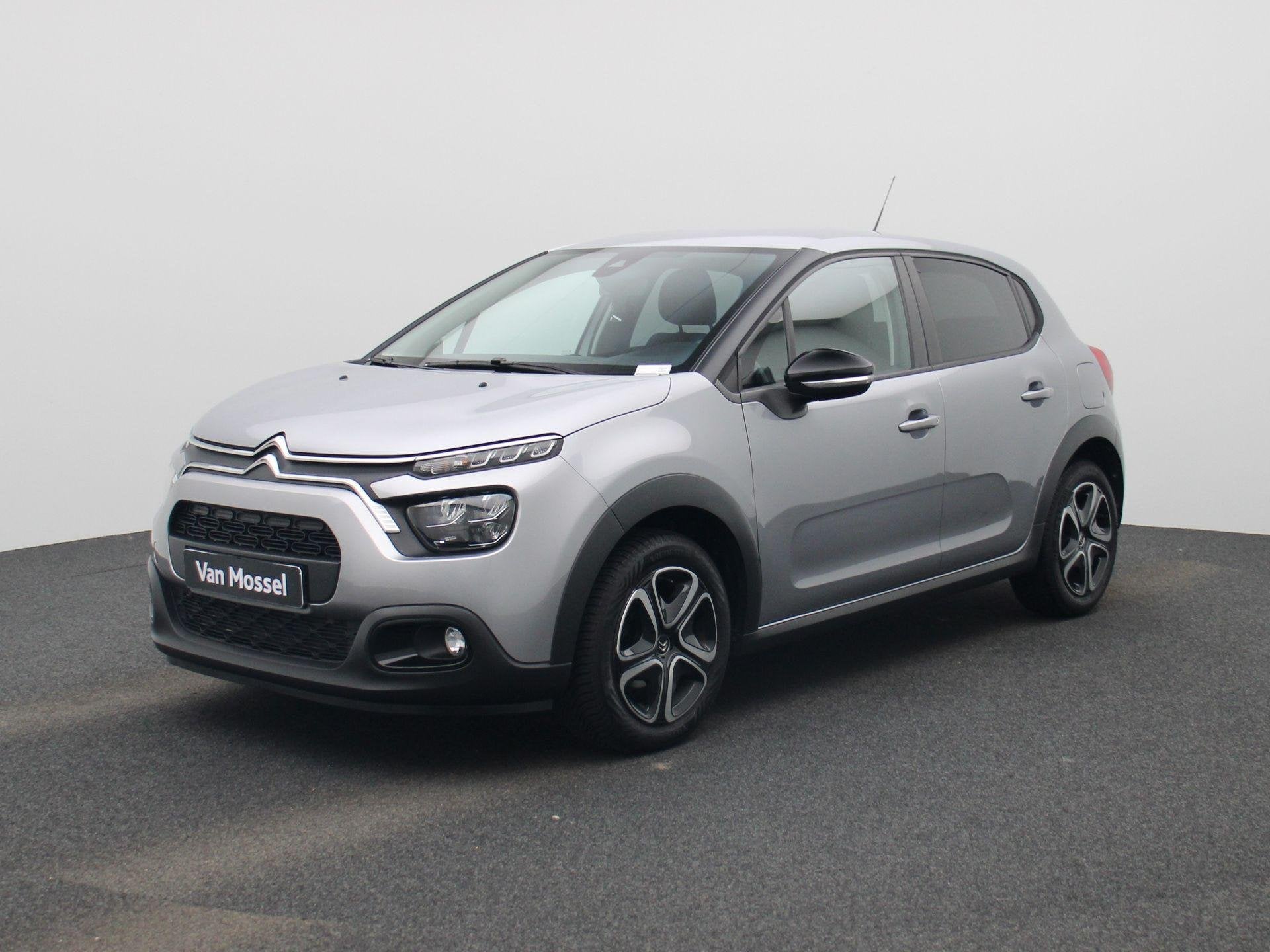 Citroën C3 1.2 PureTech 82 S&S MAN Feel, Argent ou Gris, 96 g/km, Entreprise, Boîte manuelle