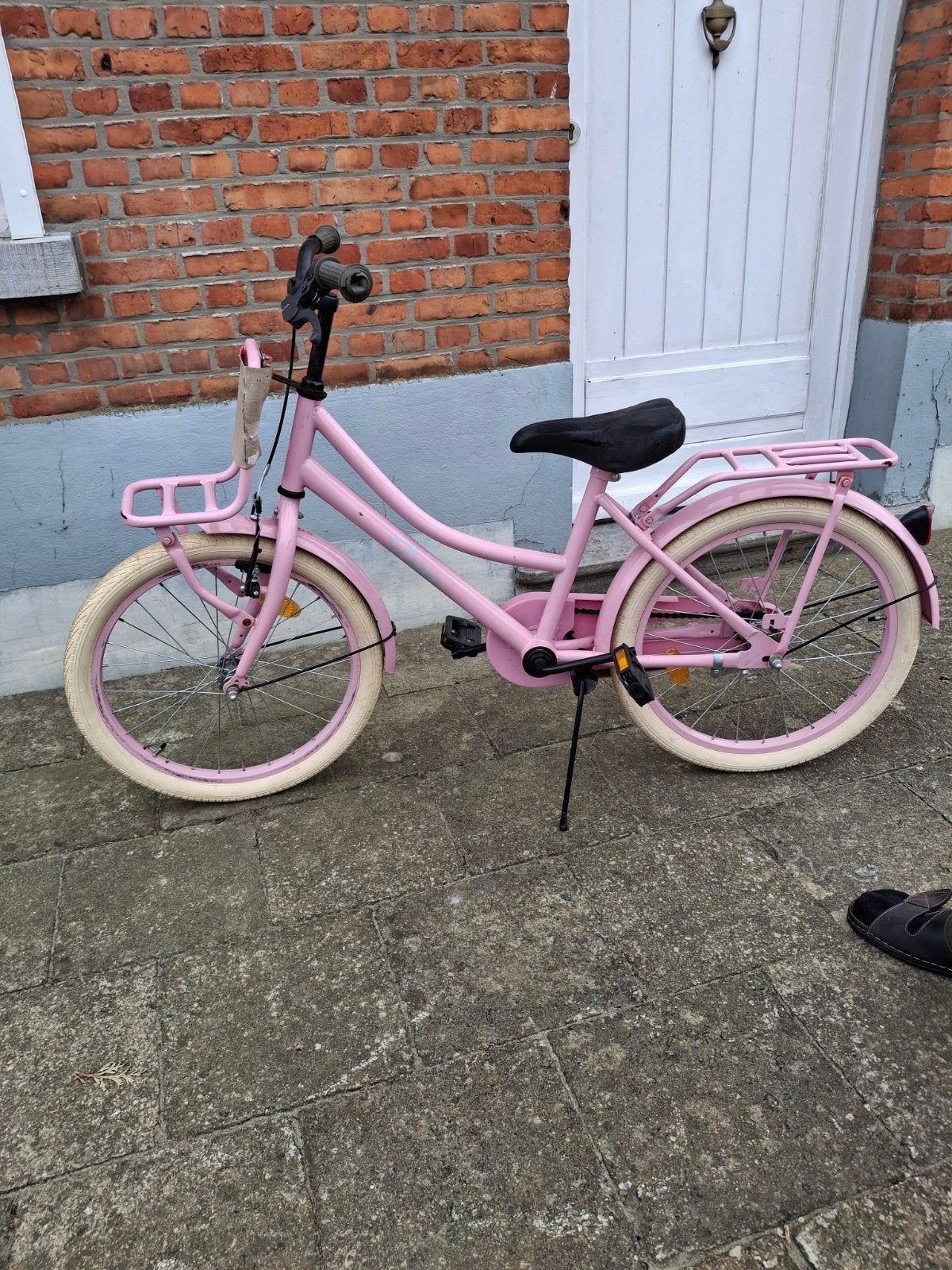 kinderfiets, Ophalen
