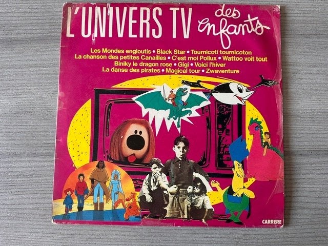 Vynil L’univers tv des enfants (lp006), Cd's en Dvd's, Vinyl | Verzamelalbums, Gebruikt, Kinderen en Jeugd, Ophalen of Verzenden