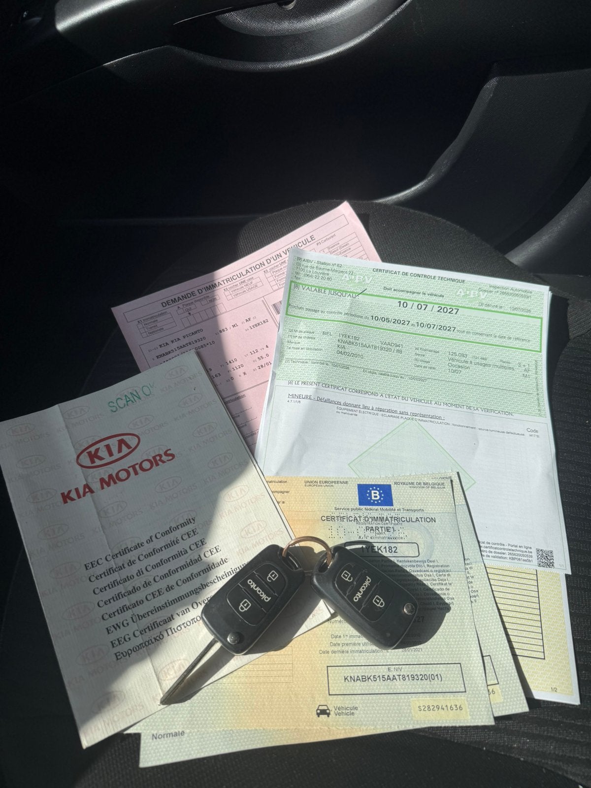 Kia Picanto 1.1 diesel, Autos, Achat, Diesel, Particulier, Picanto