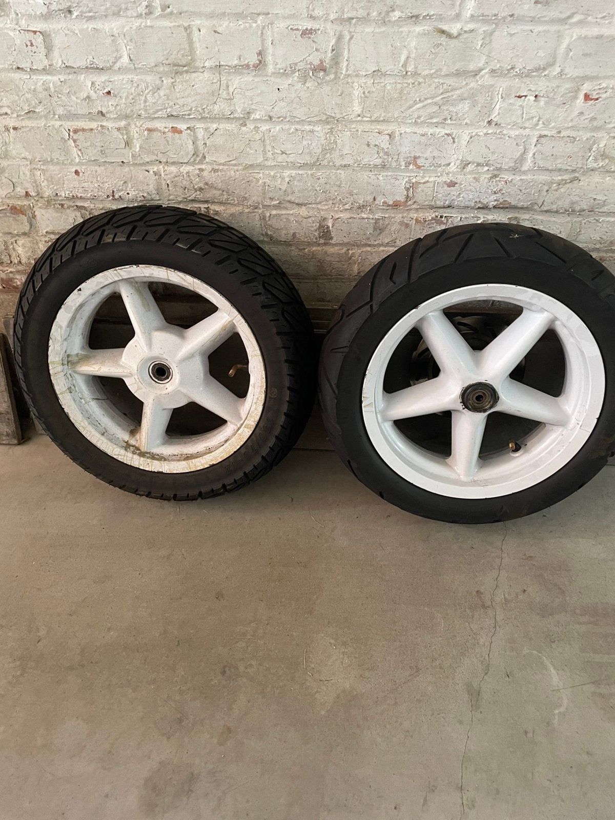 12 inch velgen voor booster, Fietsen en Brommers, Ophalen, Frame, Yamaha