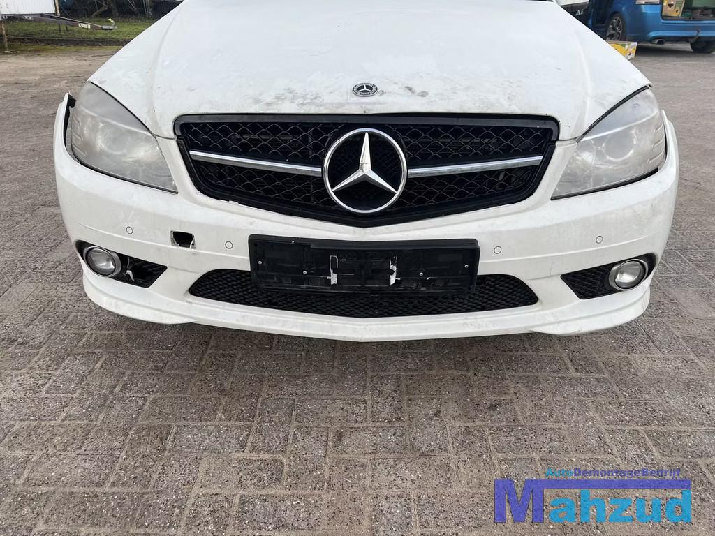 MERCEDES C KLASSE W204 WIT 650 Voorbumper 2007-2011, Gebruikt, Mercedes-Benz AG, Voor, Mercedes-Benz