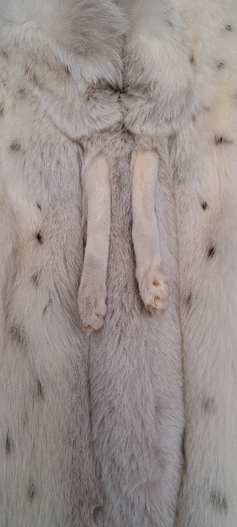 gevlekte vintage bontjas, Kleding | Dames, Ophalen of Verzenden, Zo goed als nieuw, Maat 38/40 (M), Overige kleuren