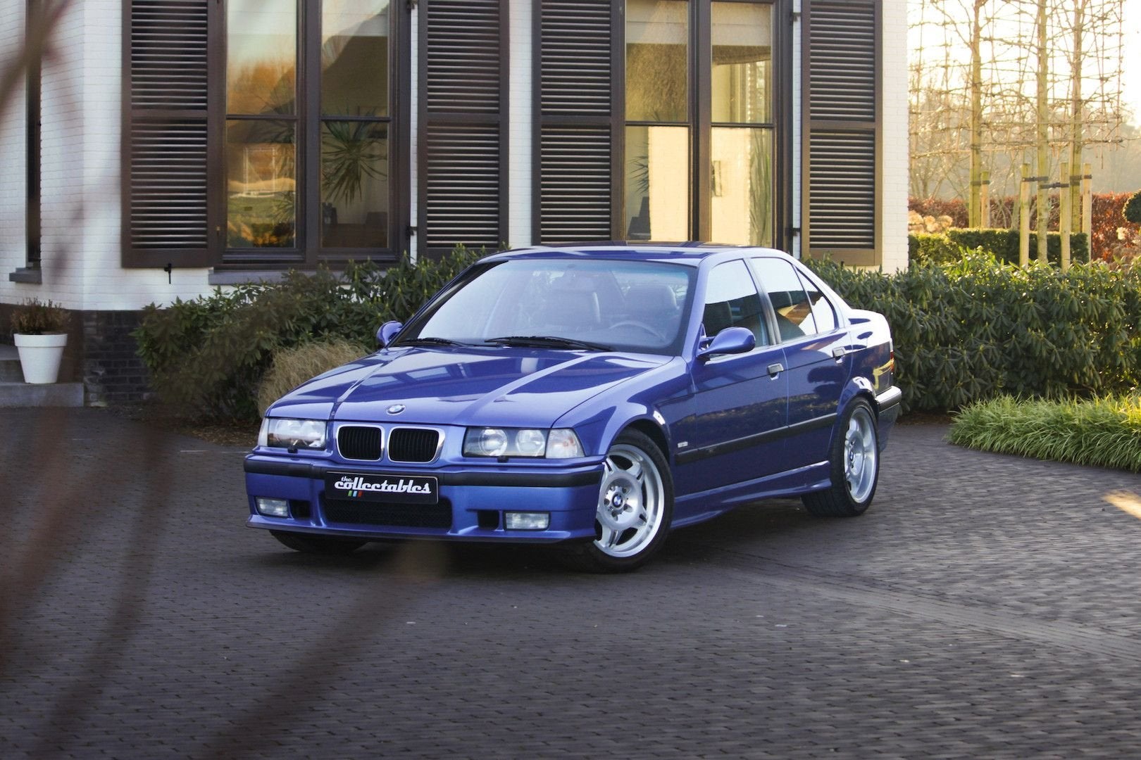 BMW M3 3-serie 3.2, Auto's, BMW, Zwart, Blauw, Bedrijf, Onderhoudsboekje