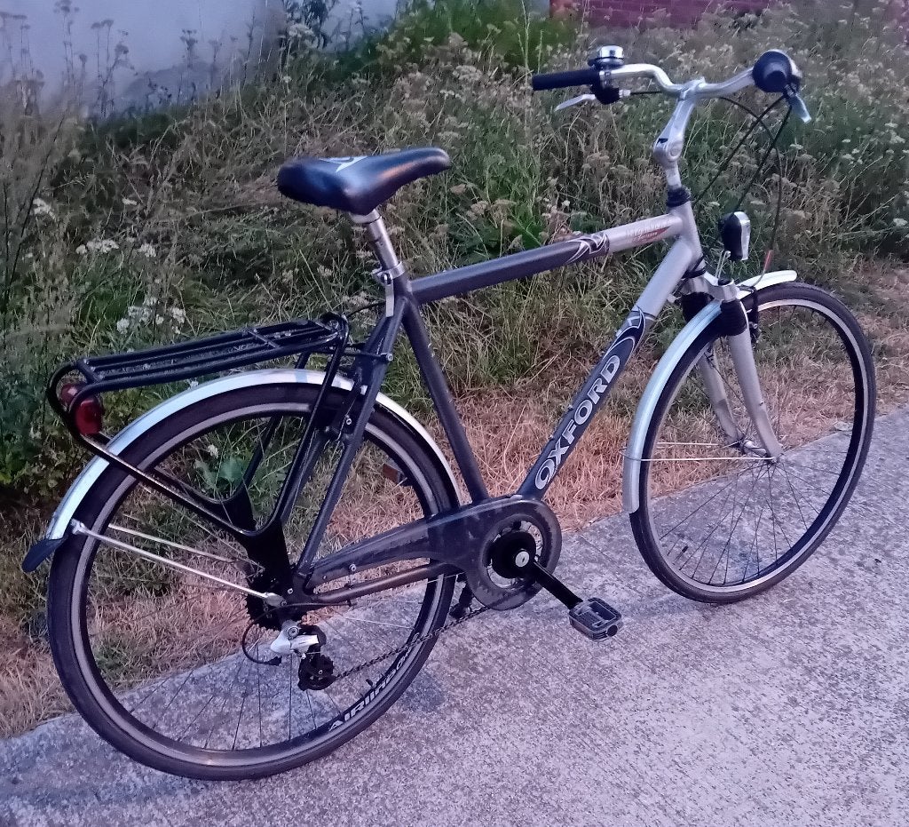 Herenfiets, Fietsen en Brommers, Velgrem, Versnellingen, Zo goed als nieuw, Ophalen