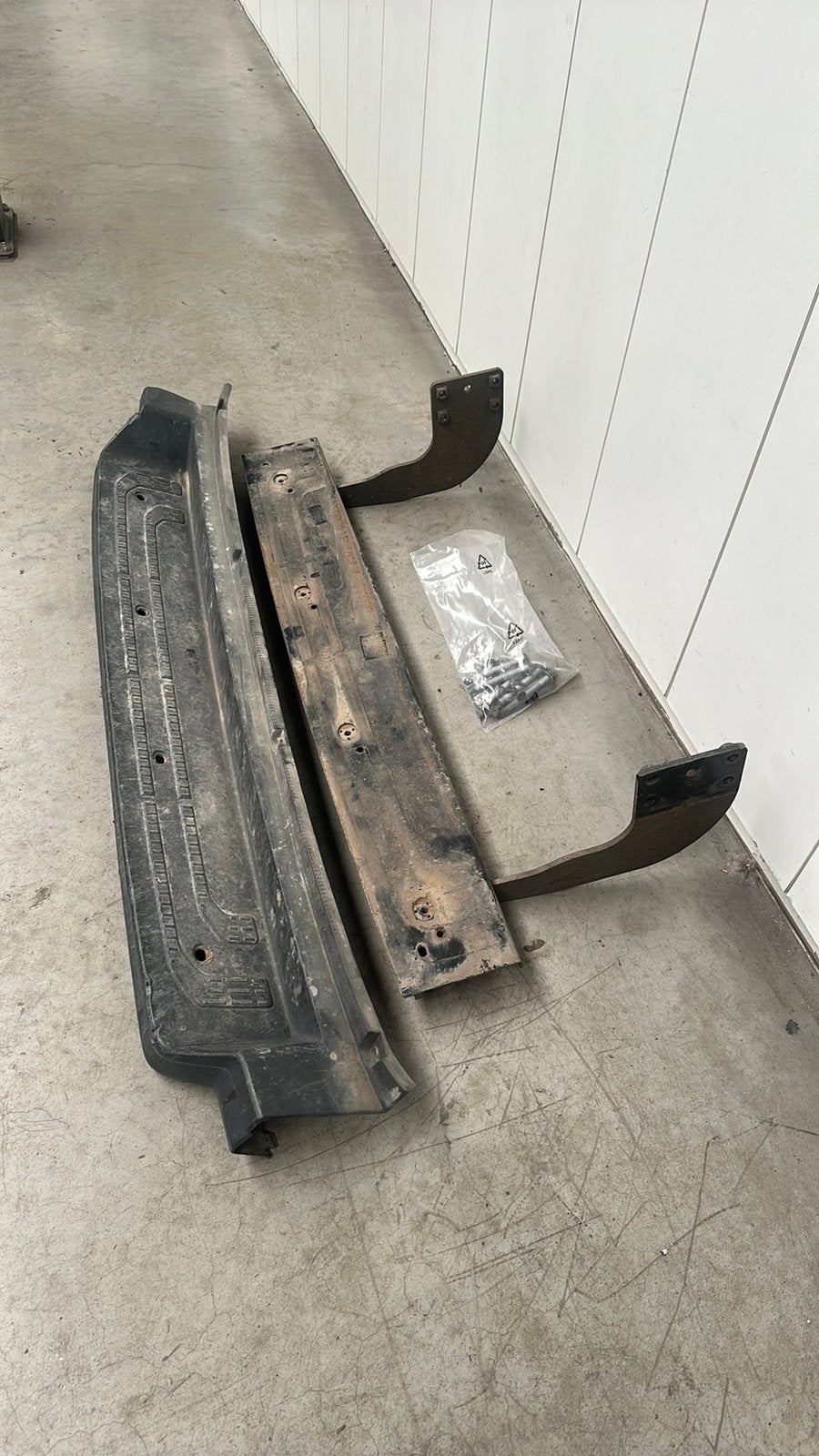 Treeplank Crafter Tge sprinter, Ophalen, Gebruikt, Bumper, Achter