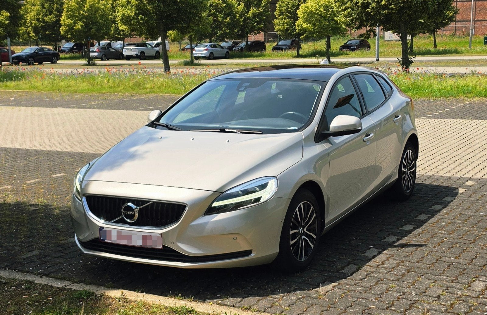 Volvo V40, Auto's, Zwart, Overige kleuren, Leder en Stof, Particulier