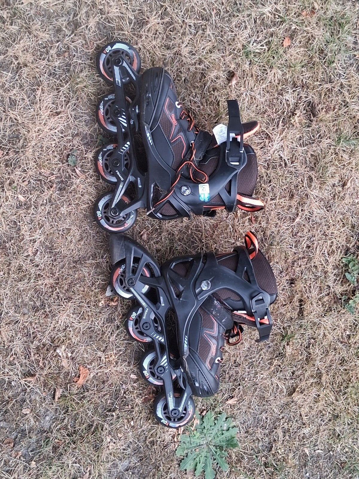 oxelo skeelers mt 32-35, Ophalen, Gebruikt