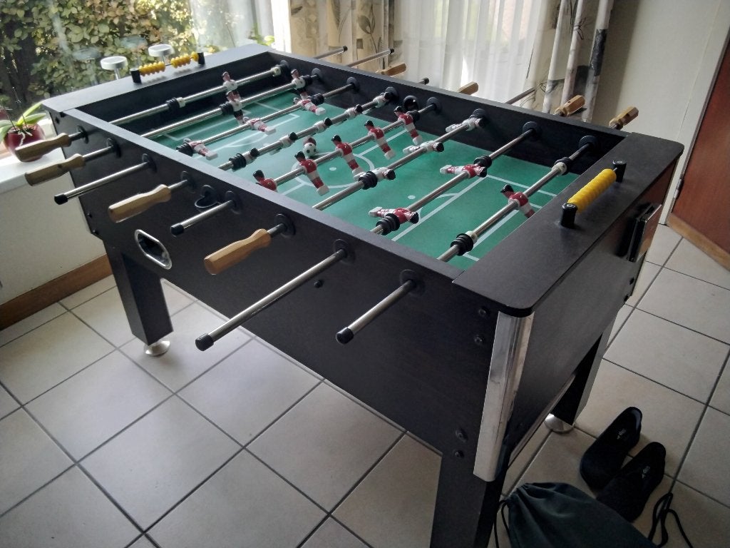Voetbaltafel, Ophalen, Gebruikt