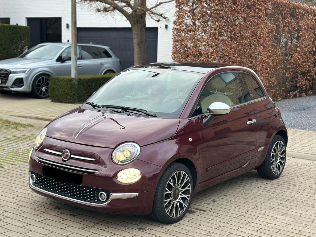 Fiat 500 1.2 Benzine, Auto's, Euro 6, Particulier, Panoramadak, Te koop