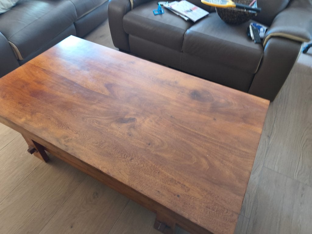 Table de salon, Maison & Meubles, Tables | Tables de salon, 100 à 150 cm, Comme neuf, Enlèvement, 50 à 100 cm
