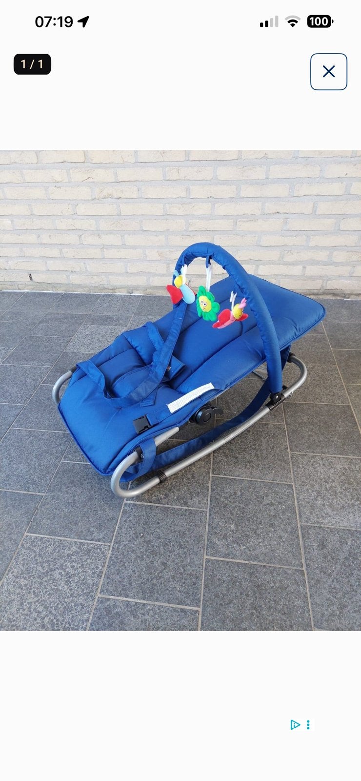 Wipstoel met boog, Ophalen, Zo goed als nieuw, Wipstoel