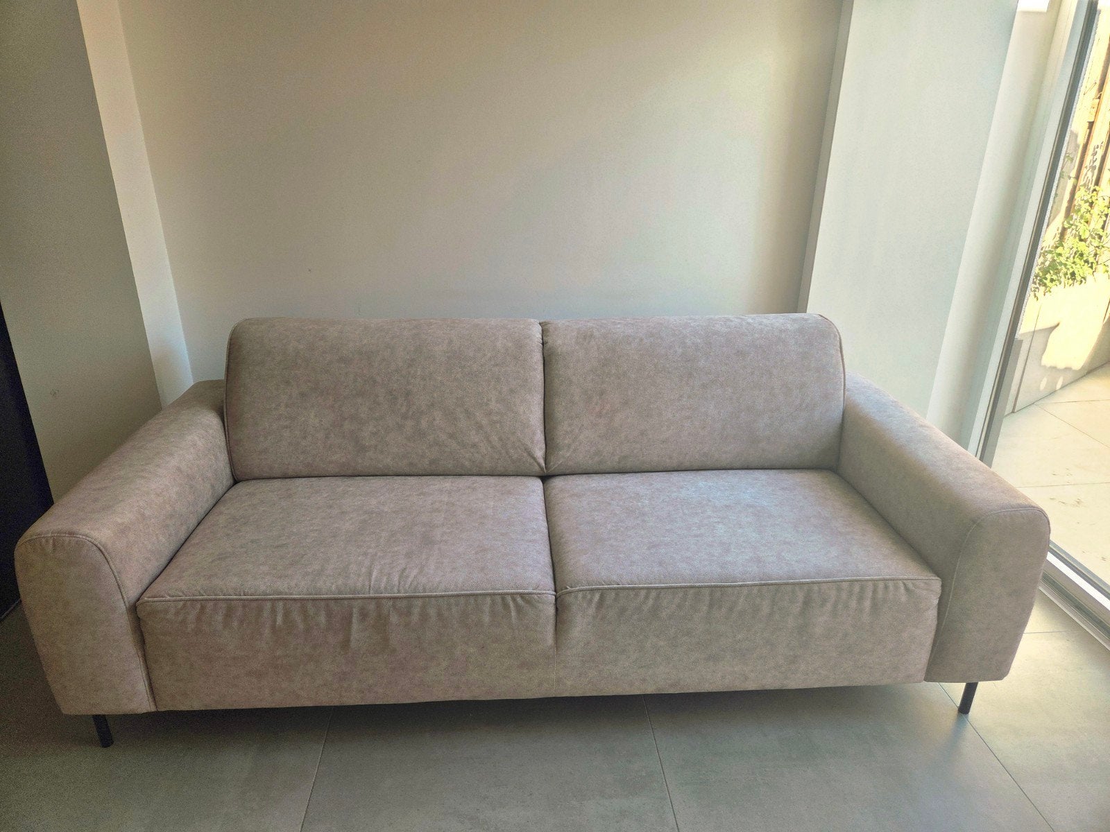 Canapé 3 places état NEUF, Moins de 75 cm, Enlèvement, Tissus, Moderne
