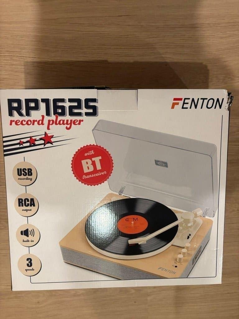NIEUW! Platenspeler Fenton, Neuf, Autres marques, Tourne-disque, Enlèvement ou Envoi