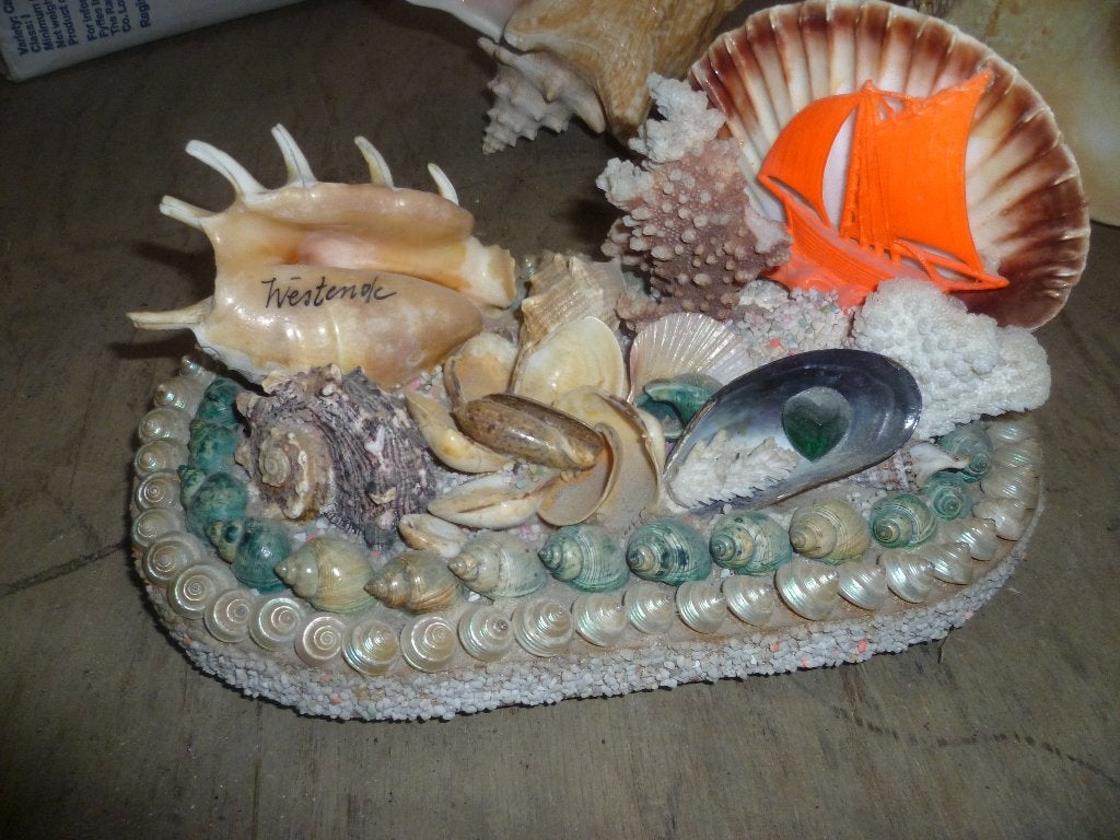 SCHELPEN DECORATIE, Ophalen