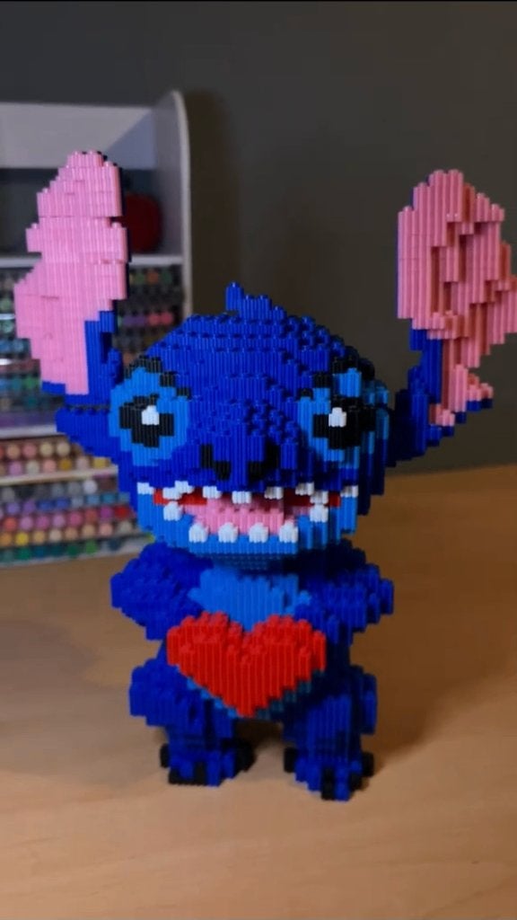 Stitch avec cœur (Jeu de construction), Enlèvement ou Envoi, Utilisé, Instructions incluses, Lego