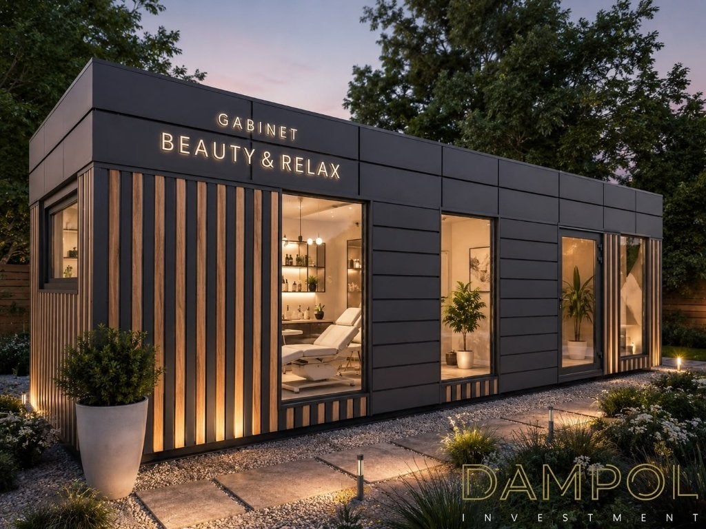 Pavillon moderne et élégant , tiny house 9x3, Jardin & Terrasse, Abris de jardin, Enlèvement, 500 cm ou plus, 3 fenêtres ou plus