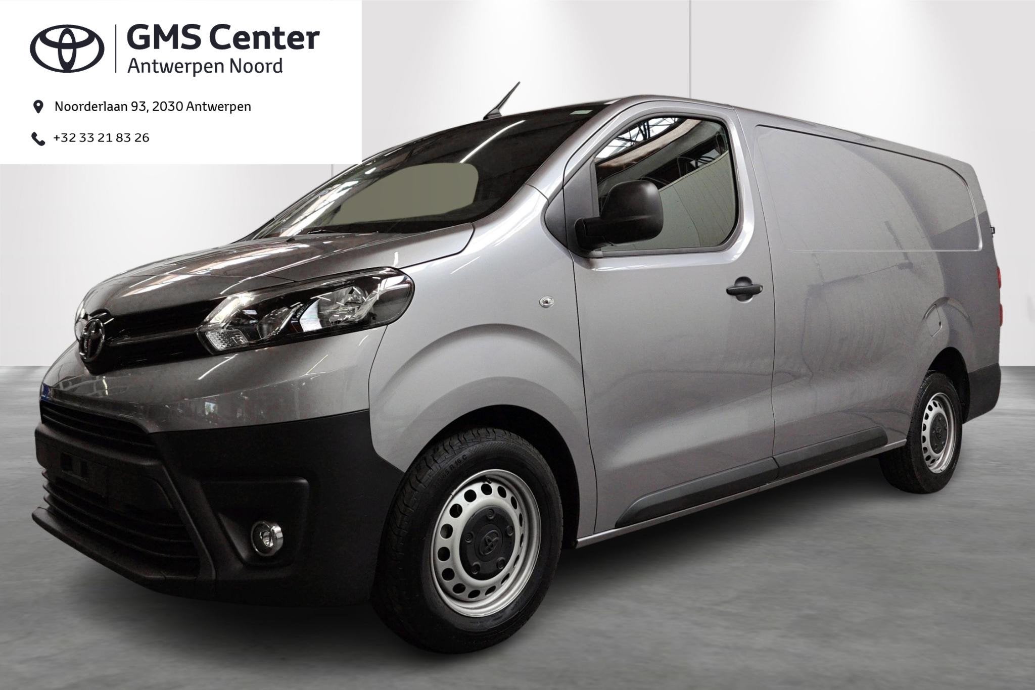 Toyota ProAce Long 2.0D MT Active, Argent ou Gris, 3 places, Boîte manuelle, 2500 kg