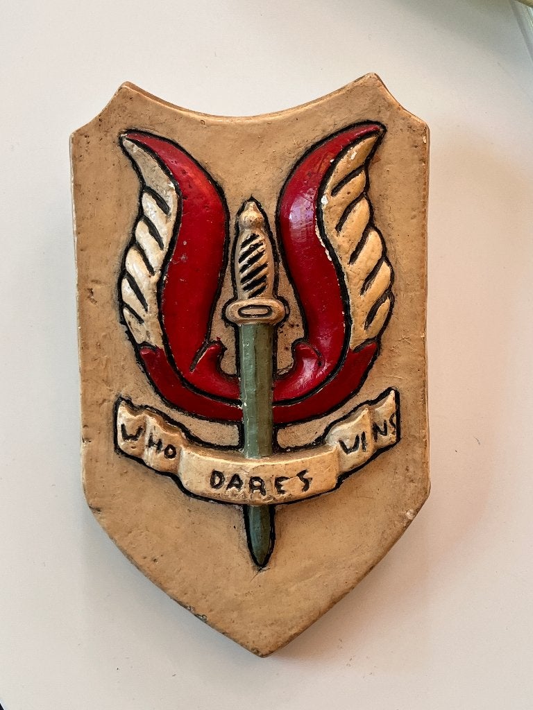 ABBL SAS Belgium Van Der Reym Parachutiste 1944 1945, Enlèvement ou Envoi, Armée de terre, Objet d'art