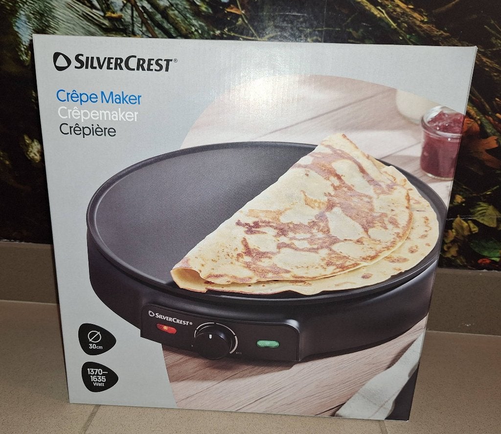 Nieuwe elektrische crêpemaker, Ophalen, Nieuw