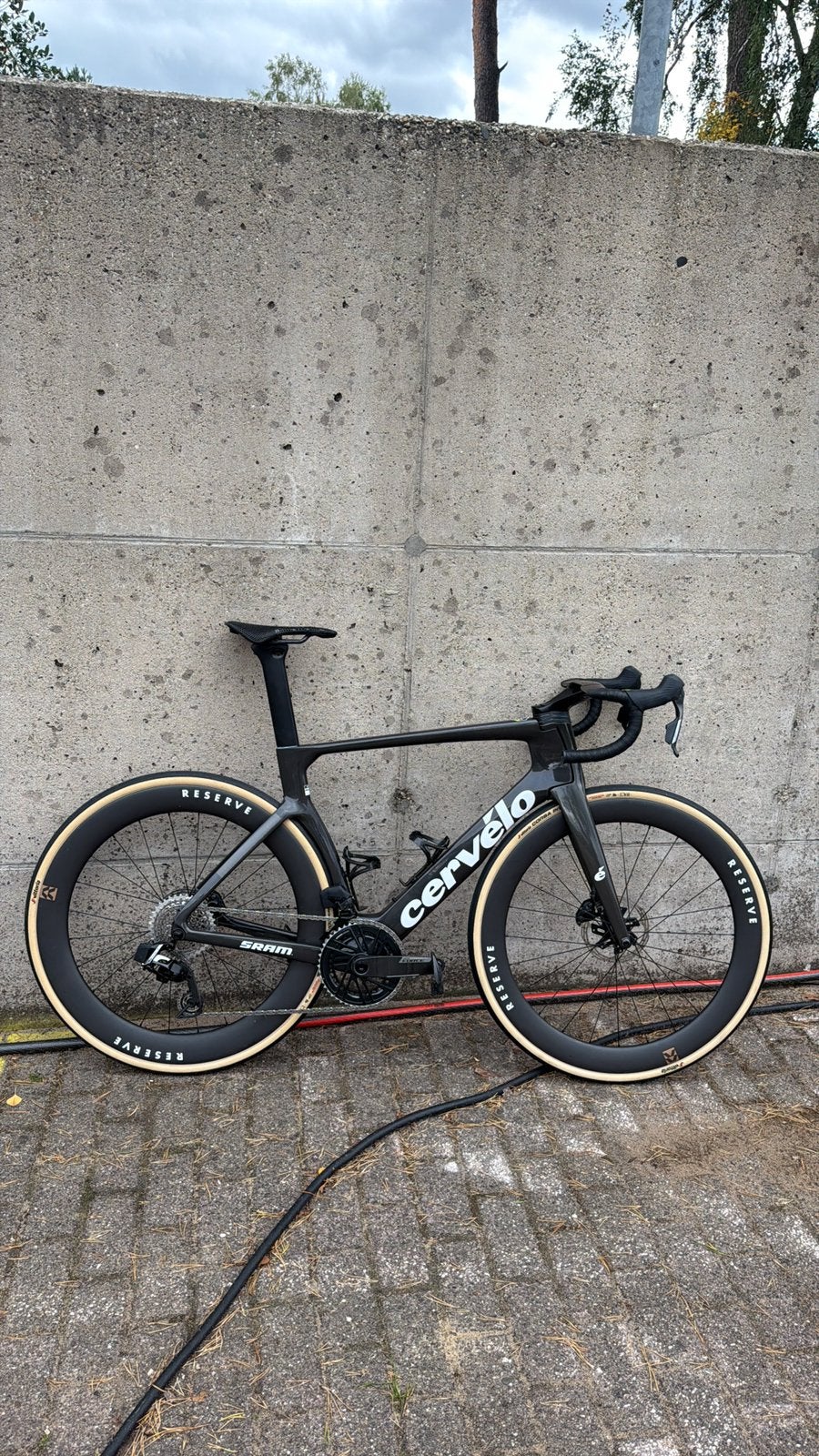Cervelo S5 Sram Force axs maat 56, Enlèvement, Comme neuf, Carbone