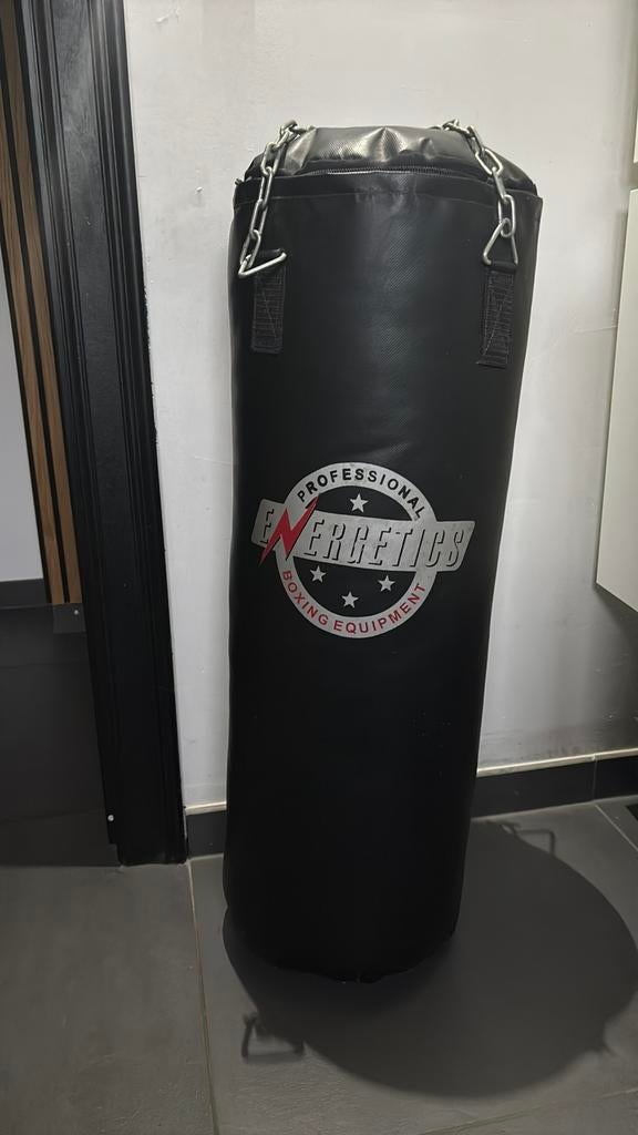Boksbal met ophang systeem, Sports & Fitness, Boxe, Enlèvement, Comme neuf, Punching-ball