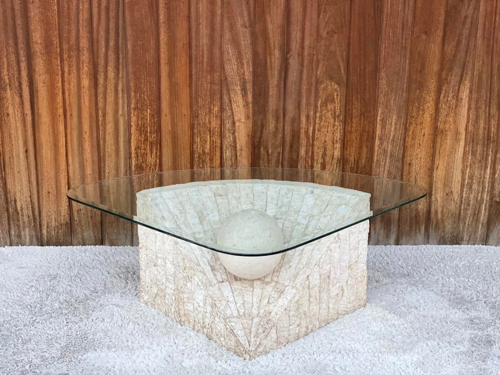 Vintage mactanstone coffeetable, Enlèvement