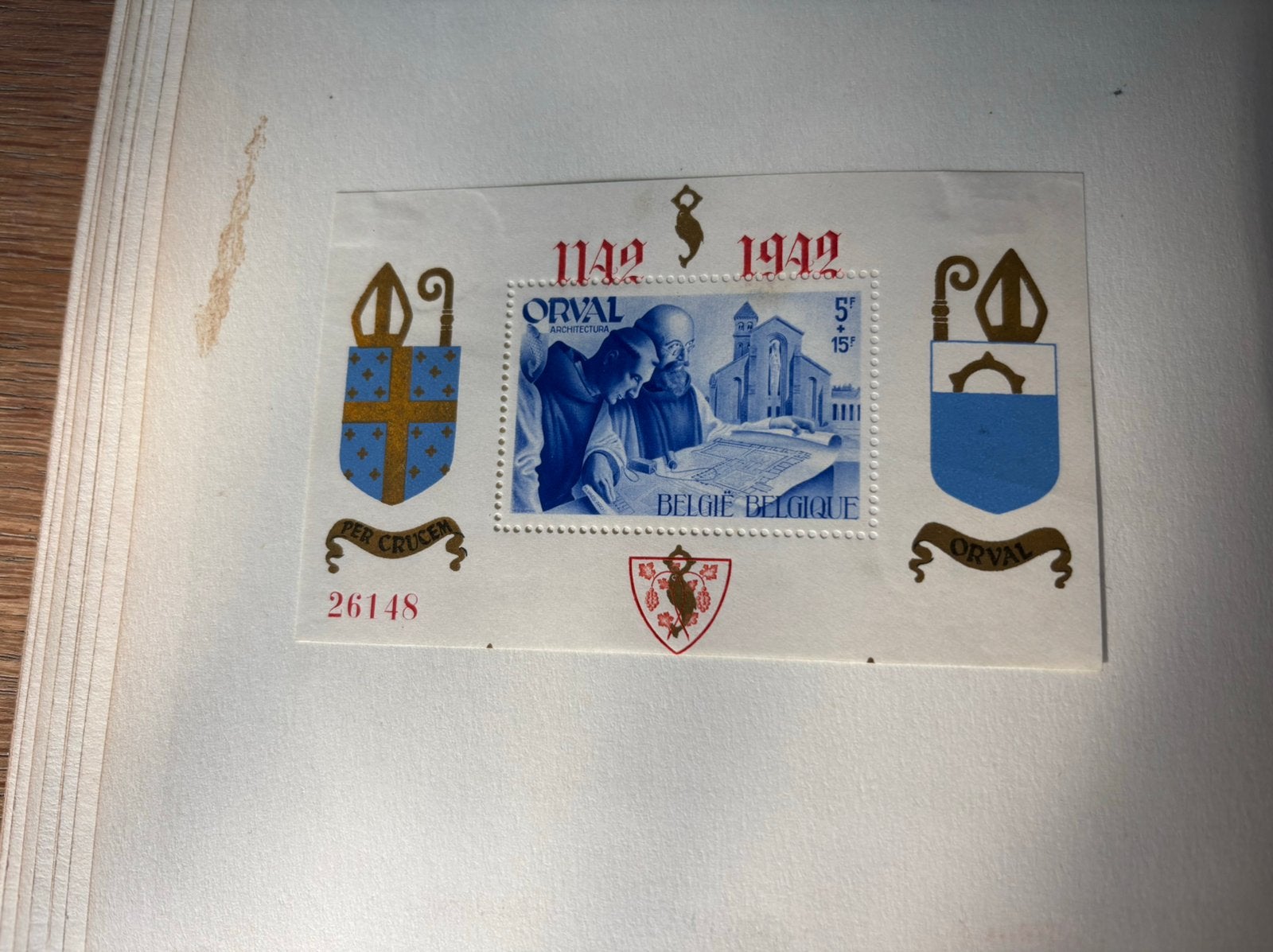 Oude Belgische postzegel, Enlèvement ou Envoi