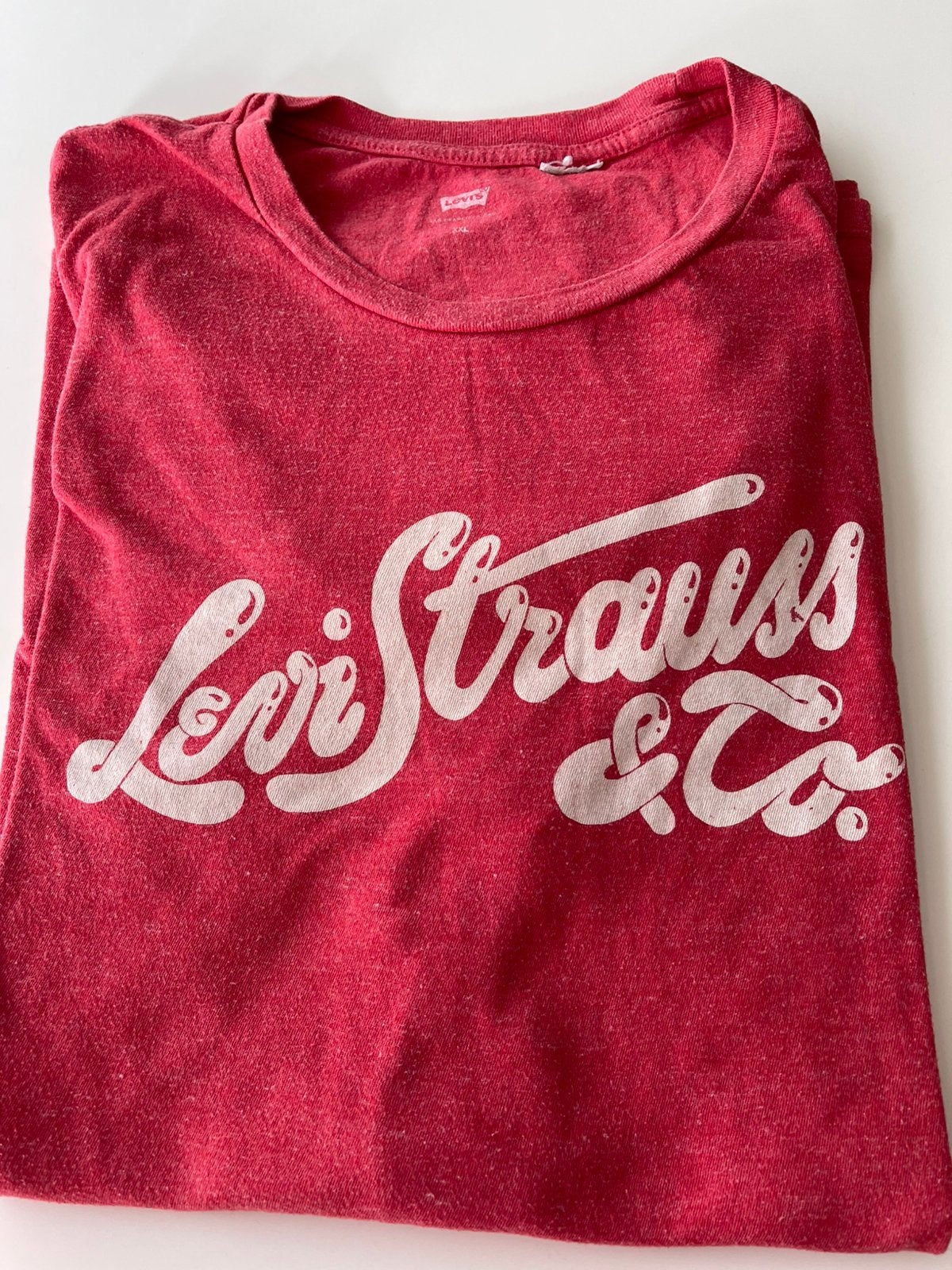 Tshirt. Levis. Maat xxl, Kleding | Heren, Verzenden, Zo goed als nieuw, Roze