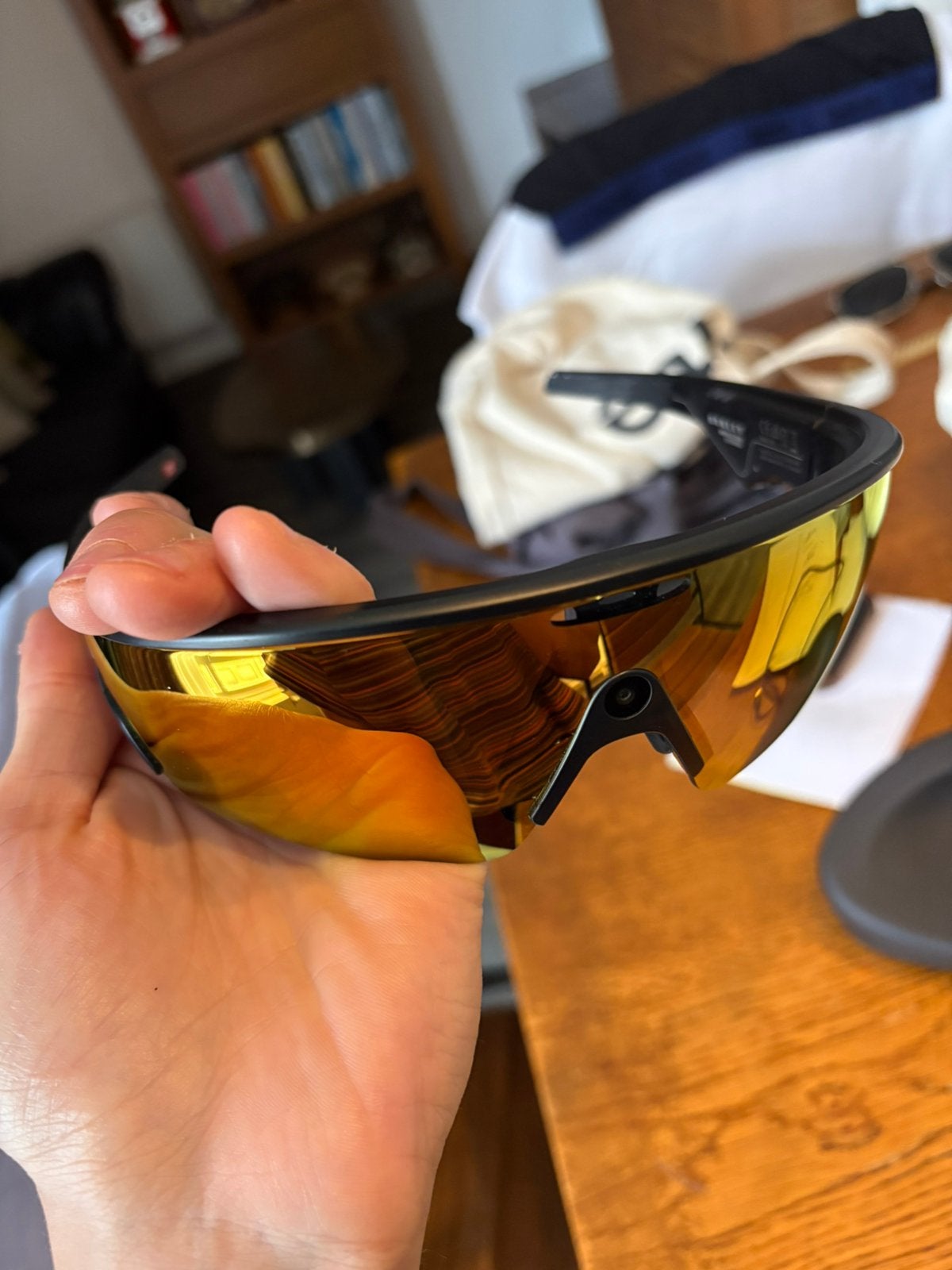 Lunettes Meta AI Oakley Vanguard, Bijoux, Sacs & Beauté, Enlèvement, Comme neuf, Lunettes, Oakley