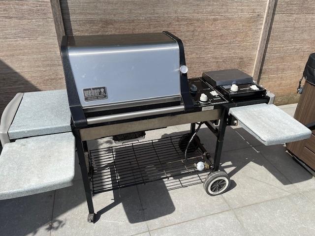 weber gas barbeque - genesis gold, Tuin en Terras, Ophalen, Gebruikt, Weber