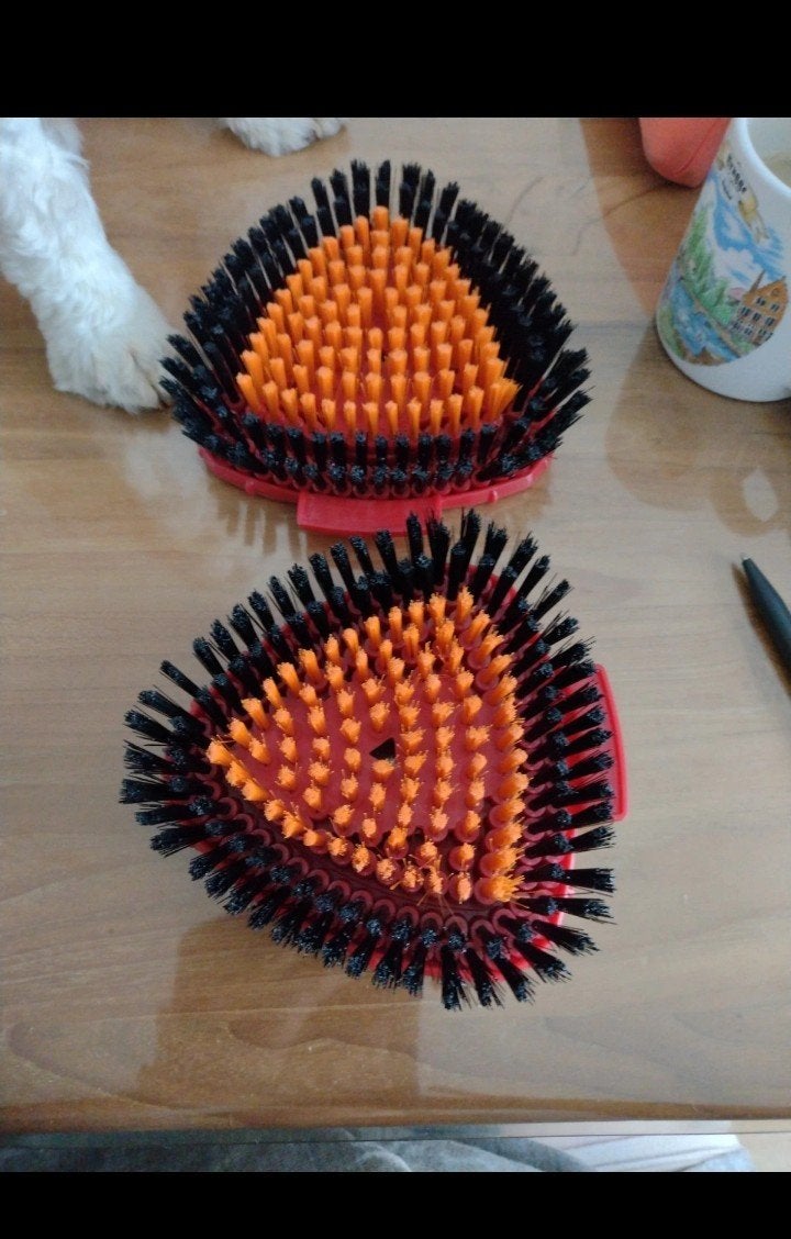 2 schrobborstels, Ophalen, Minder dan 50 cm, Overige typen, Nieuw