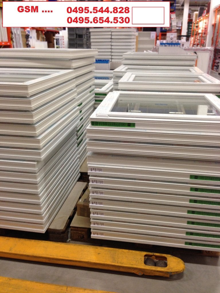 Déstockage de châssis et portes pvc grand stock disponible, Enlèvement, Neuf